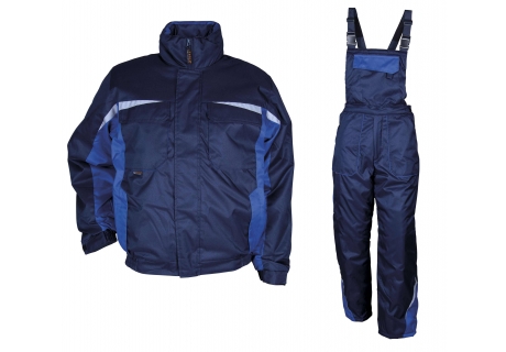 Зимен работен костюм KASTOR BLUE COTTON Зимен работен костюм KASTOR BLUE COTTON